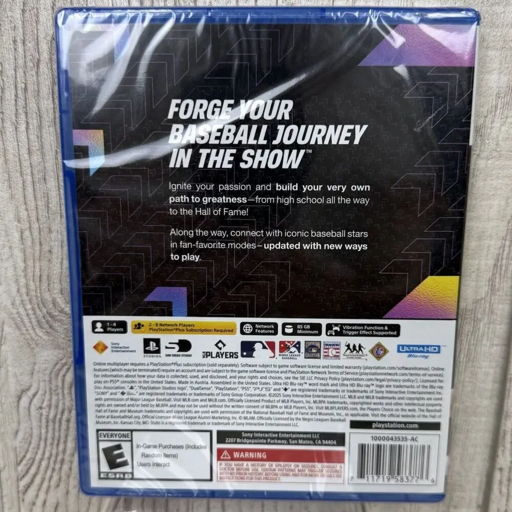 MLB The Show 25 (Sony PlayStation 5) Brand New Factory Sealed PS5 Baseball ESRB